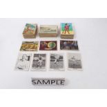 Selection of trade cards including A&BC from Football, Beatles etc