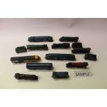 Railway OO gauge selection to include Hornby, Lima, Wren, Bachman and Peco, locomotive and tenders,