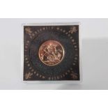G.B. - Elizabeth II Gold Sovereign 2016 UNC (1 coin)