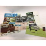Collection of thirteen late 1950's / early 1960's Vauxhall and Bedford car sales brochures for vario