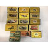 Matchbox models of yesteryear, various series, Matchbox 1:75 Series boxed and others (2 boxes)