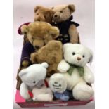 Four Harrods Teddy Bears including Millennium Bear plus some other bears.