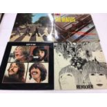 Box of LP's (approx 70) including Love (EKS 74001), Beatles, Elton John, Gary Wright, Francis Hardy