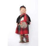 German porcelain headed 'Prince Albert' doll