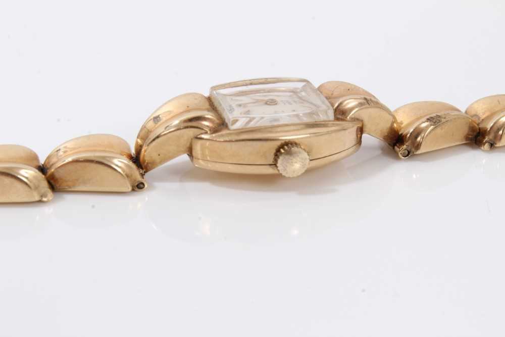 1950s ladies Rolex Tudor Royal 9ct gold wristwatch - Image 4 of 8