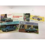 Collection of fifteen 1950's / 1960's Rootes Group car sales brochures for various marques to includ