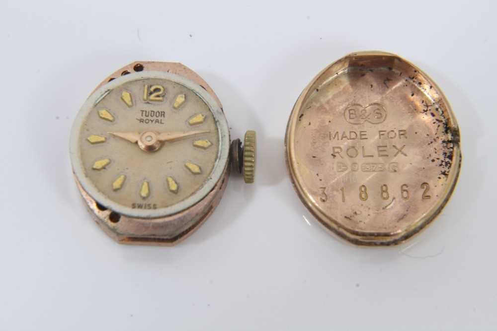 1950s 9ct gold ladies Tudor Royal wristwatch - Image 7 of 9
