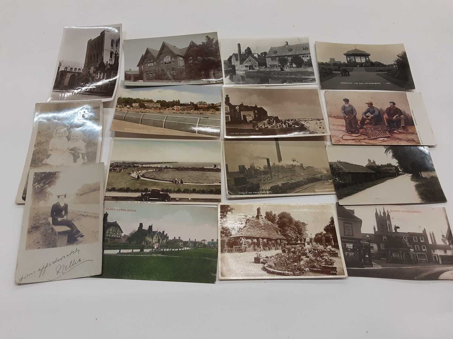 One box of East Anglian postcards approximately 180 - Image 3 of 3