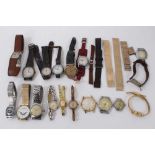 Group vintage wristwatches