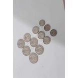 G.B. - Mixed silver Maundy coin oddments to include George VI