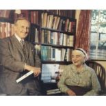 Pamela Chandler (1928-1993): Collection of five coloured photographic prints of J. R. R. Tolkien a