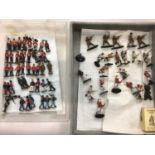 Britains selection of lead soldiers, Guardsmen, Gentry, Queen on Horseback and others (qty)