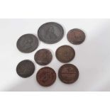 European - Mixed AE Medallions to include G.B. 19th century 'Bristol and Portishead Pier and Railway