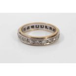 Diamond eternity ring