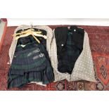 Collection of Argyll and Sutherland Highlanders Regimental Association kilts, jackets and other unif