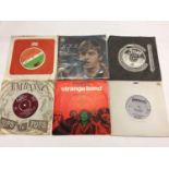 Box of approx 250 single records including Family, Georgie Fame (EP's too), Chris Farlowe, Fairport