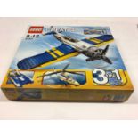 Lego Creator 31011 Plane 3 in 1, plus two 6745 Plane 3 in 1, with instructions, Boxed