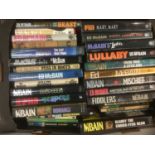 Ed McBain crime fiction, 82 titles in 2 boxes