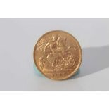 G.B. - Gold Half Sovereign Edward VII 1907 F (1 coin)