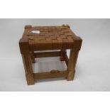 Mouseman stool