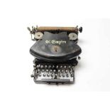 Vintage 'The Empire' straight action typewriter