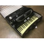 Giulietti piano accordion in case