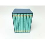 Books - Folio Society, C.S. Lewis, The Chronicles of Narnia, 7 volume case in slip case