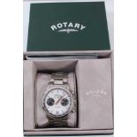 Rotary Les Originales Avenger stainless steel wristwatch, boxed