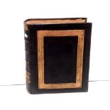 Vict Leather Bound Bible ,