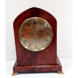 Vict Fusee Mantel Clock Adams ,