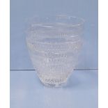 Waterford Crystal Vase 17cm Diameter x 19cm H