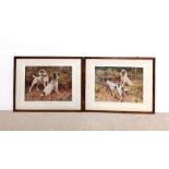 Pair of Edw Dog Prints 59cm W x 47cm H