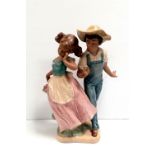 Lladro Figure of a Boy & Girl ,