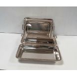 Pair of Silver Plated Vegetable Dishes