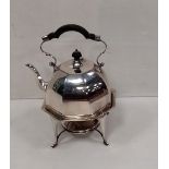 Edw Mappin & Webb Princess Plate Kettle on Stand with Burner