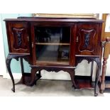 Elegant Vict Mahogany Chiffonier 130cm W 37cm D 108cm H