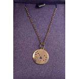 Scorpio Constellation Pendant & Chain