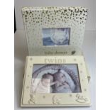 Baby Shower Photo Album & Frame