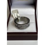 Fratianne Crystal Silver Ring,