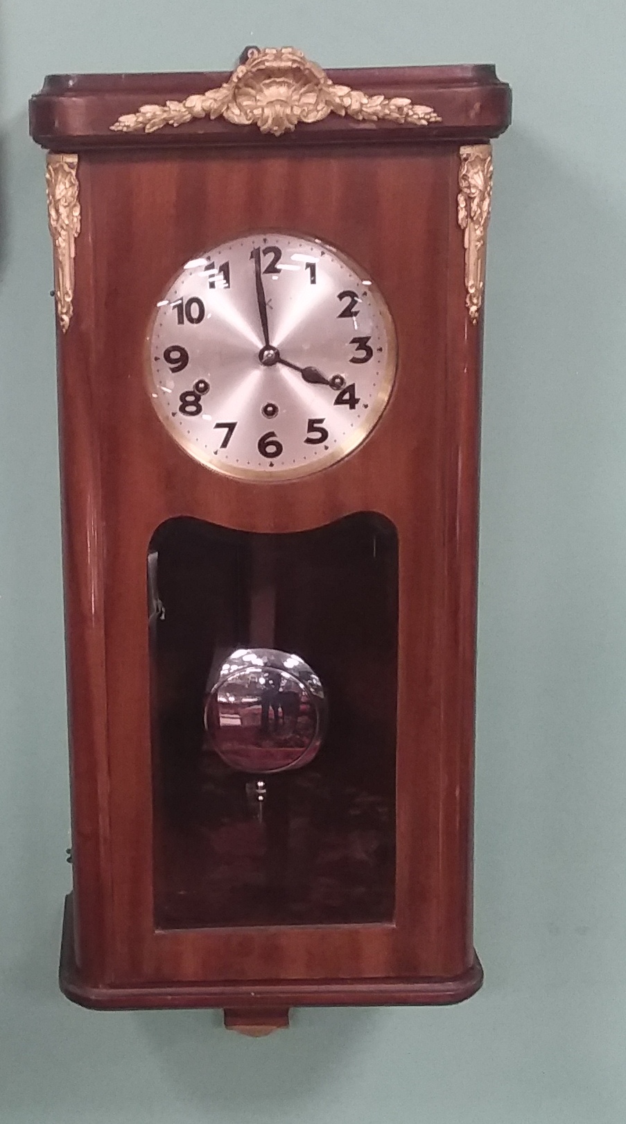 1930's Westminister Chime Regulator Wall Clock