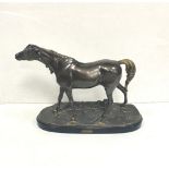 Fine French Bronze Figure of a Racehorse on Early Recasting from a model signed by Pierre Julias