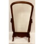 Very Impressive Early Vict Mahogany Cheval Mirror 82cm W 59cm D 164cm H