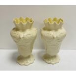 Pair of Belleek Vases