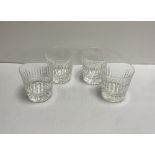 Set of 4 Waterford Tumblers