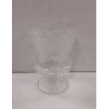 Cut Glass Pedestal Bowl