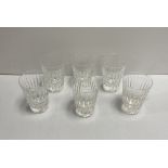 Set of 6 Waterford Liquor Glasses