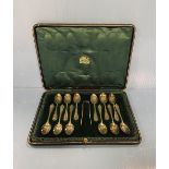 Cased Set of Solid Silver Spoons