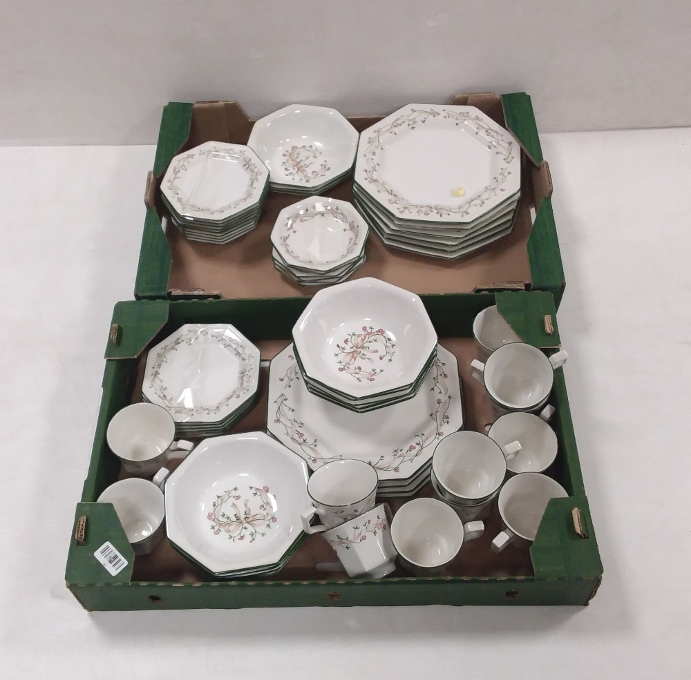 2 Boxes of Johnson Brother Dinner Service