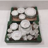 2 Boxes of Johnson Brother Dinner Service