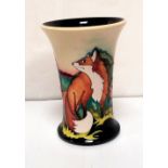 Stunning Moorcroft Waistline Vase ' Into The Wild' 16cm H
